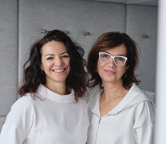 Lucie Vlachová a Michaela Kovaříková